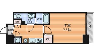 ラシュレエグゼ本町の物件間取画像